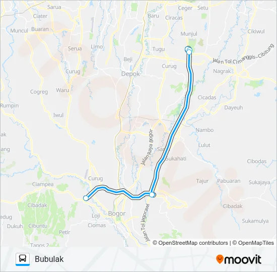 F02 Bus Line Map