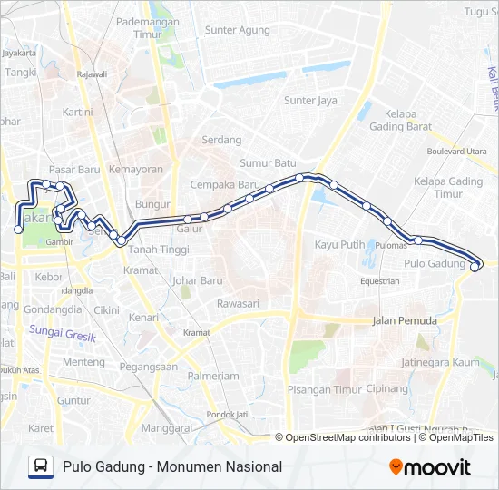 2 Bus Line Map