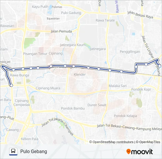 11 Bus Line Map