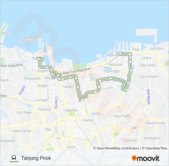 12 Bus Line Map