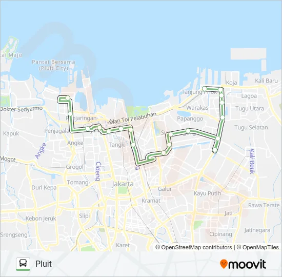 12 Bus Line Map