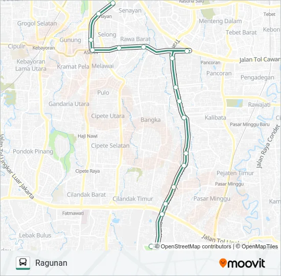 6V Bus Line Map