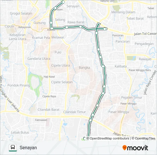 6V Bus Line Map
