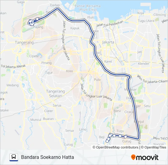 HIBABANDARA Bus Line Map