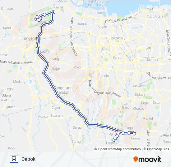 HIBABANDARA Bus Line Map