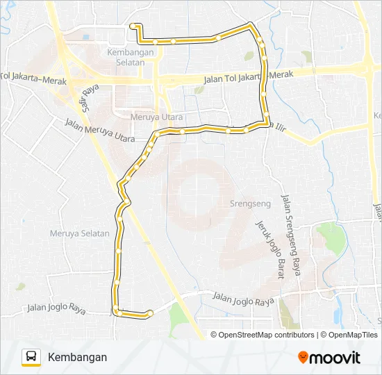 BUS SEKOLAH 23 Bus Line Map