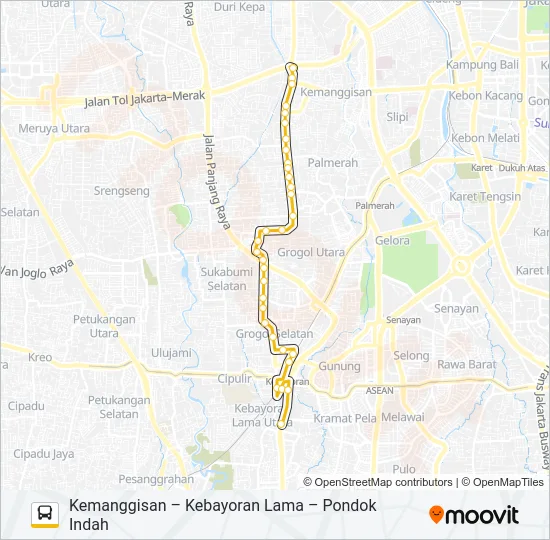 BUS SEKOLAH 24 Bus Line Map