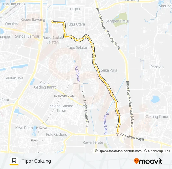 BUS SEKOLAH 27 Bus Line Map