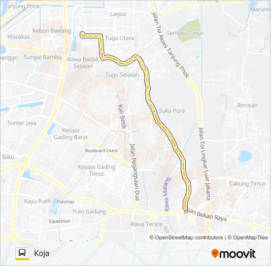 BUS SEKOLAH 27 Bus Line Map