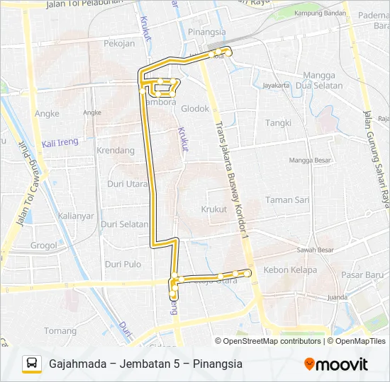 BUS SEKOLAH 28 Bus Line Map