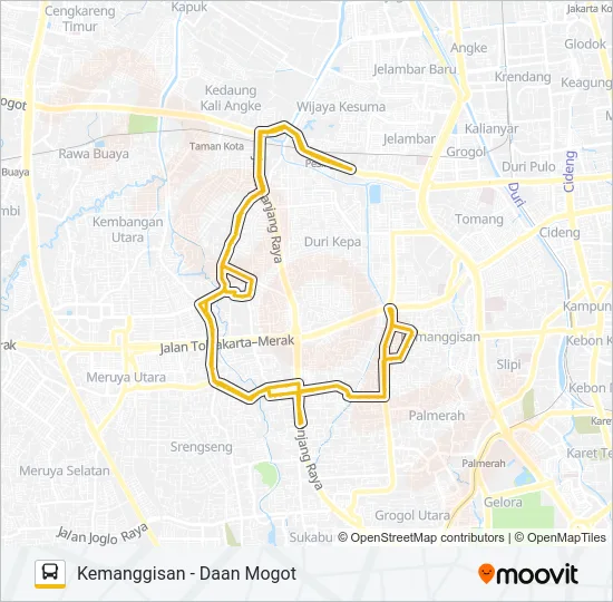 BUS SEKOLAH 20 Bus Line Map