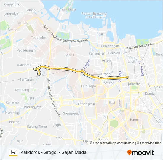 BUS SEKOLAH 12 Bus Line Map
