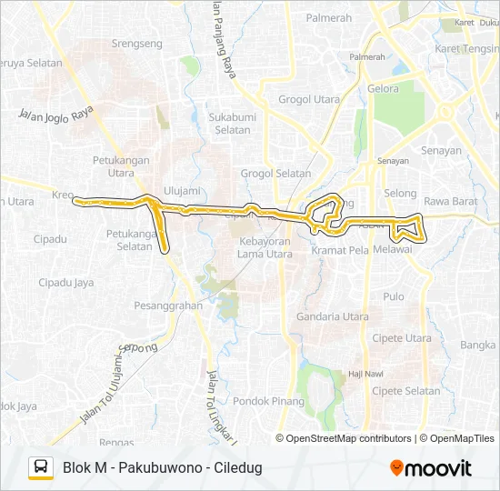 BUS SEKOLAH 11 Bus Line Map