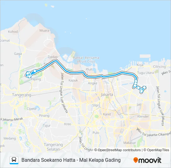 JAC MKG Bus Line Map