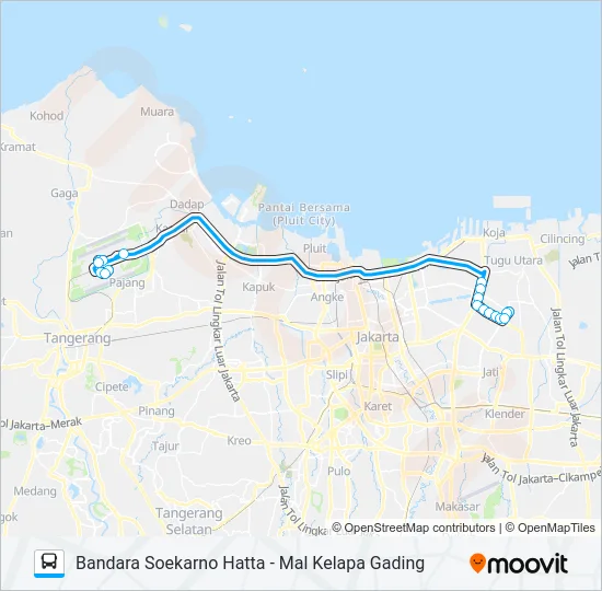 JAC MKG Bus Line Map