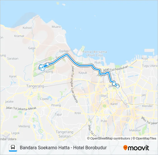 JAC LUMINOR Bus Line Map