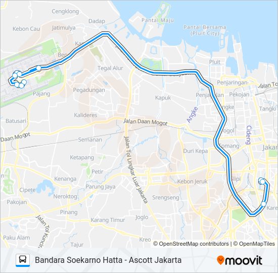 JAC GRAND SAHID bis Peta Jalur