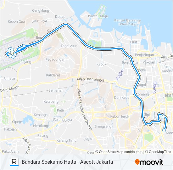 JAC GRAND SAHID bis Peta Jalur