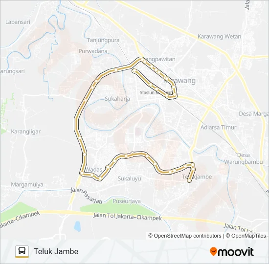 63 Bus Line Map