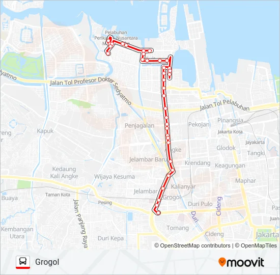 B01 Bus Line Map