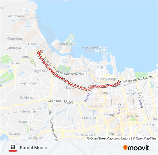 B06 bus Line Map