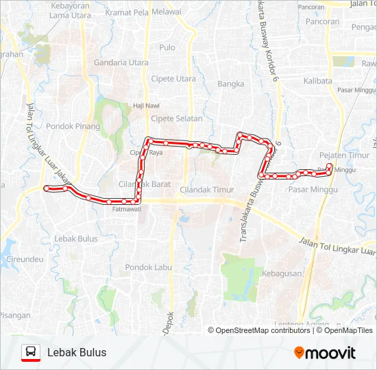 S11 Bus Line Map
