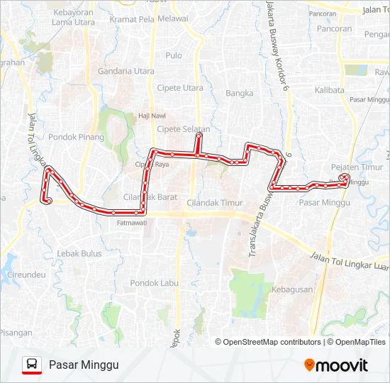S11 Bus Line Map