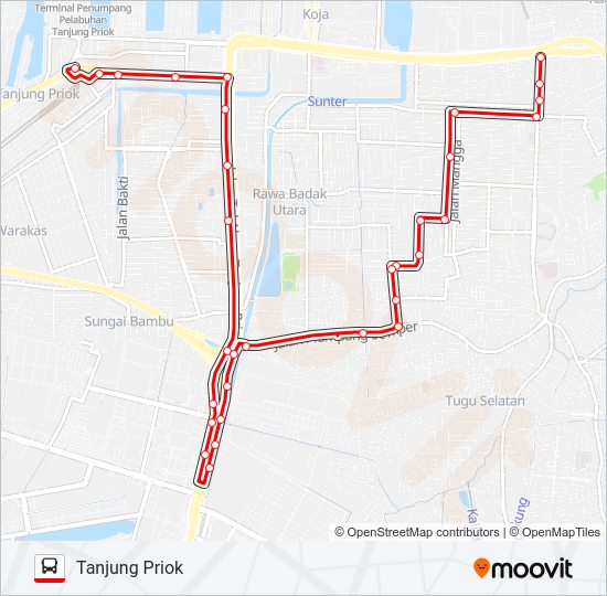 U09 Bus Line Map