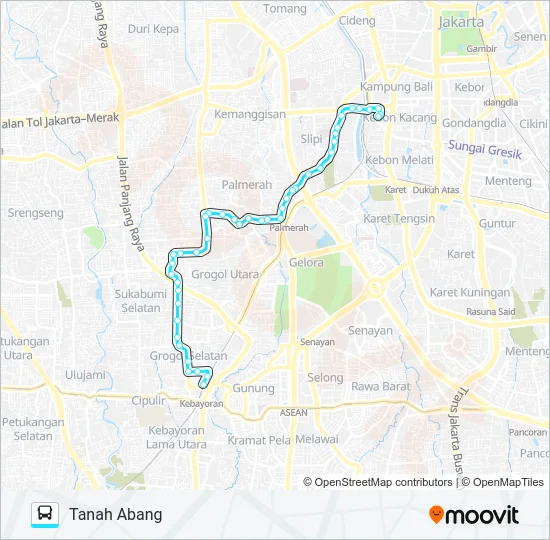 M09 Bus Line Map