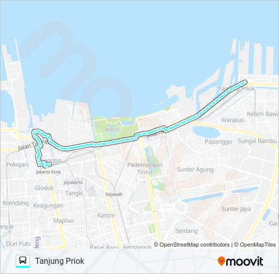 M15 Bus Line Map