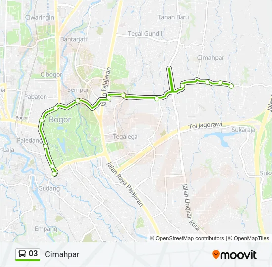 03 Bus Line Map