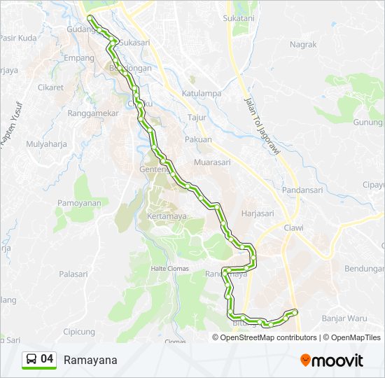 04 bus Line Map