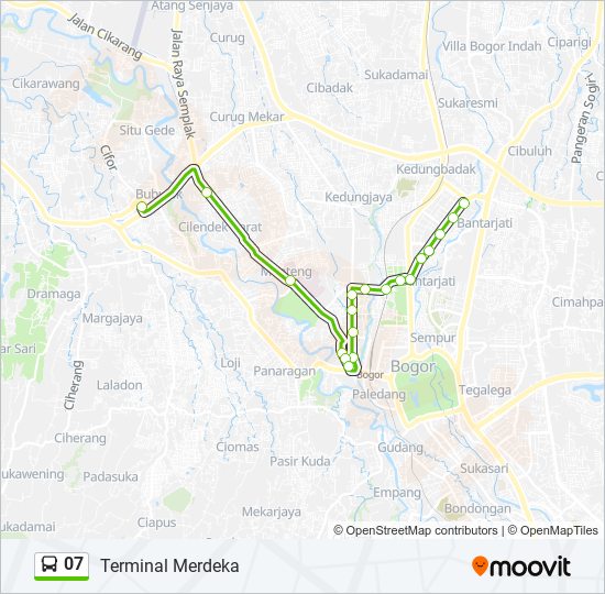 07 bus Line Map