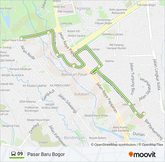 09 Bus Line Map