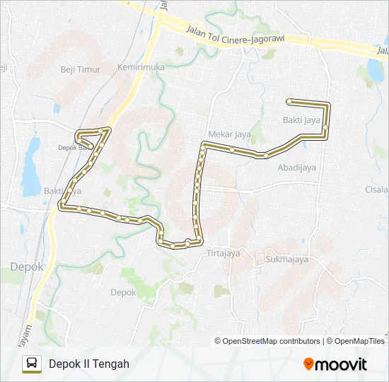D02 Bus Line Map