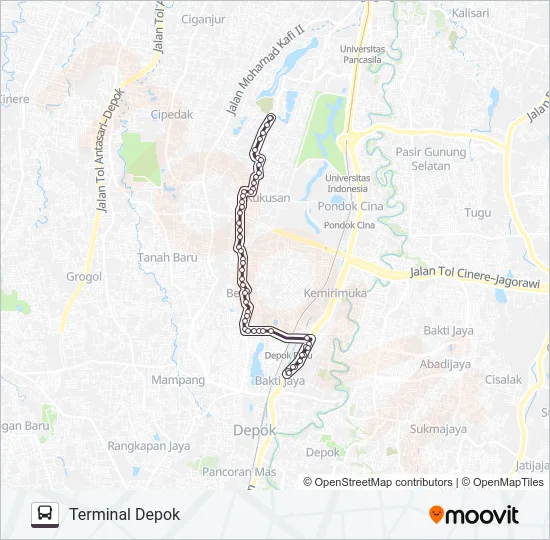 D04 Bus Line Map
