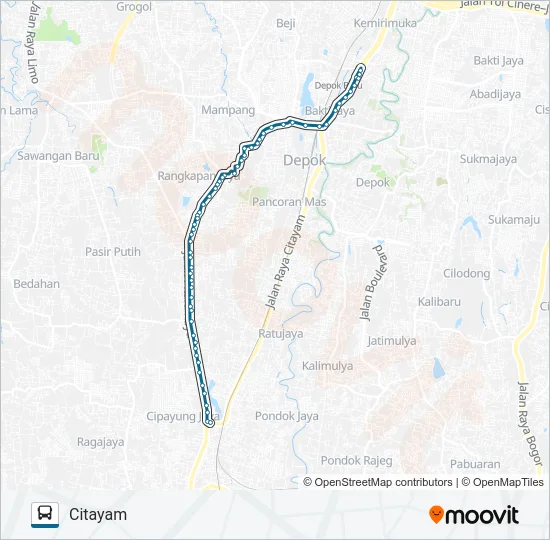 D07 Bus Line Map