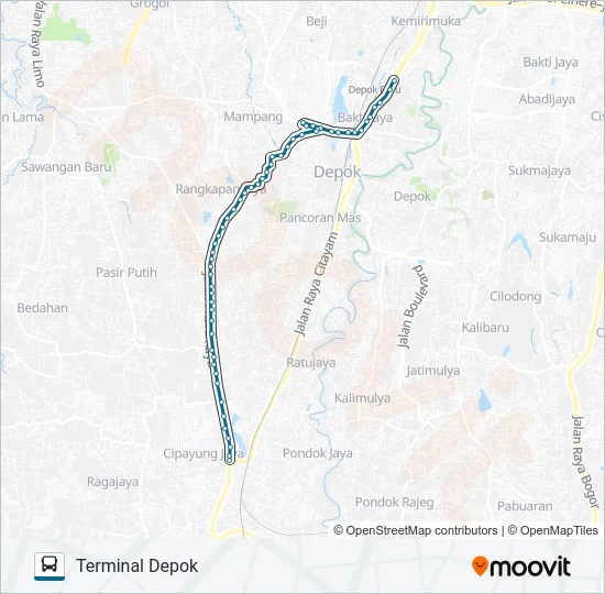 D07 Bus Line Map
