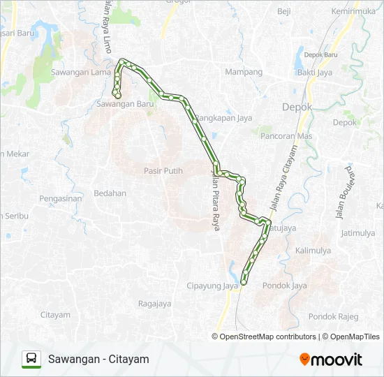 D26 Bus Line Map