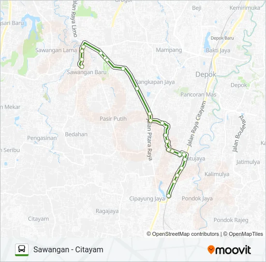 D26 Bus Line Map