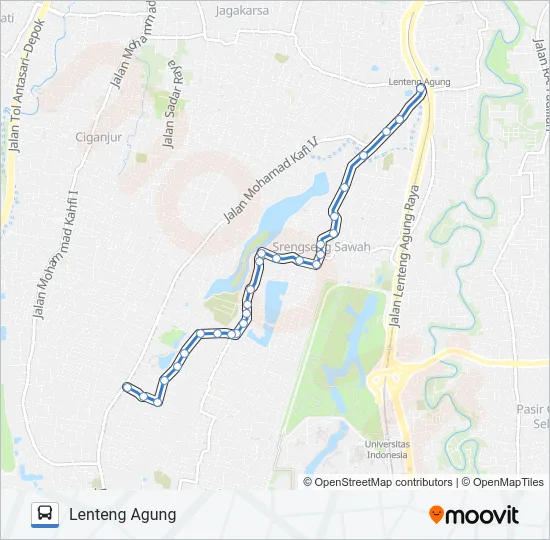 D83 Bus Line Map