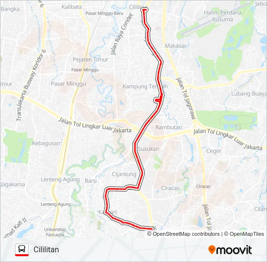 T09 Bus Line Map