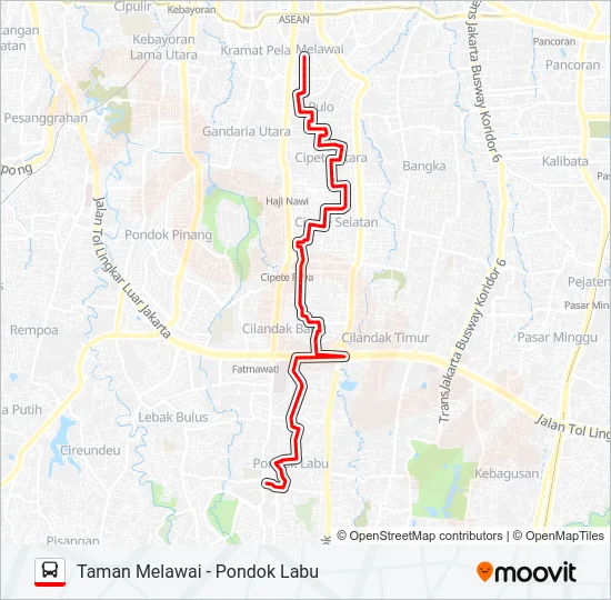 S01 Bus Line Map