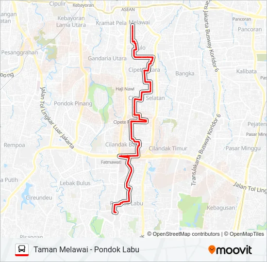 S01 Bus Line Map