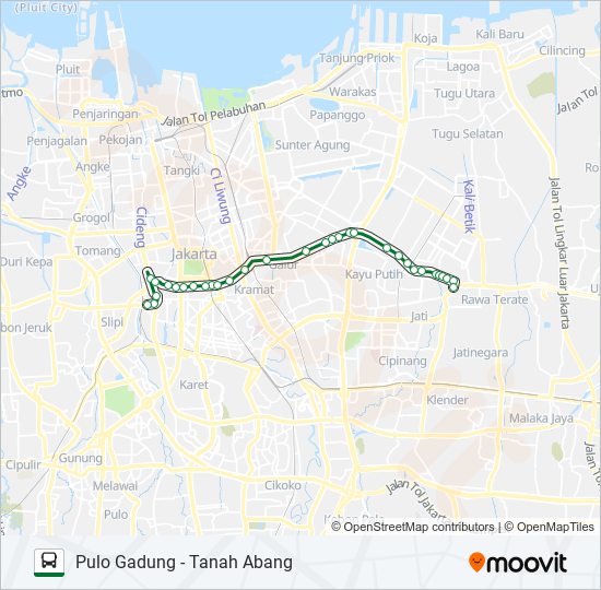 R507 bus Line Map