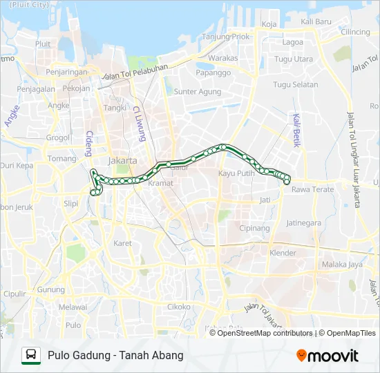 R507 Bus Line Map