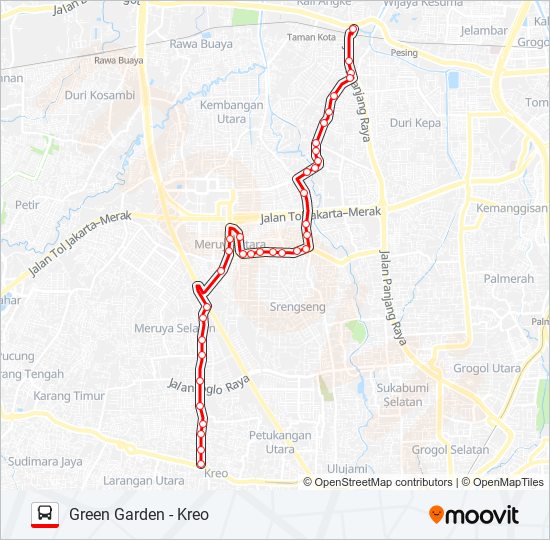 B09 bus Line Map