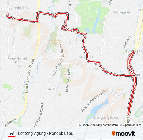 S02 Bus Line Map