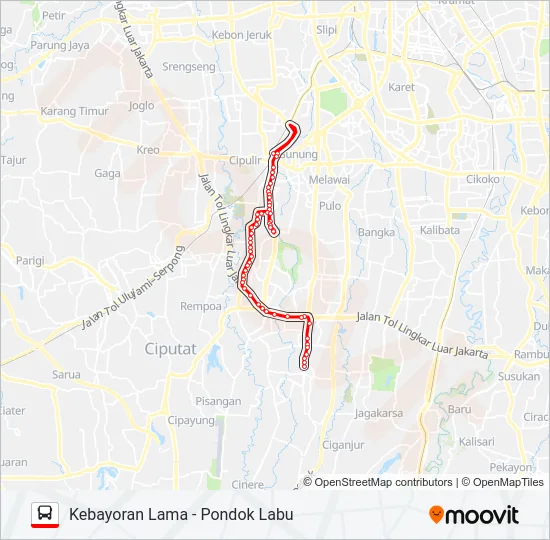 S03 Bus Line Map