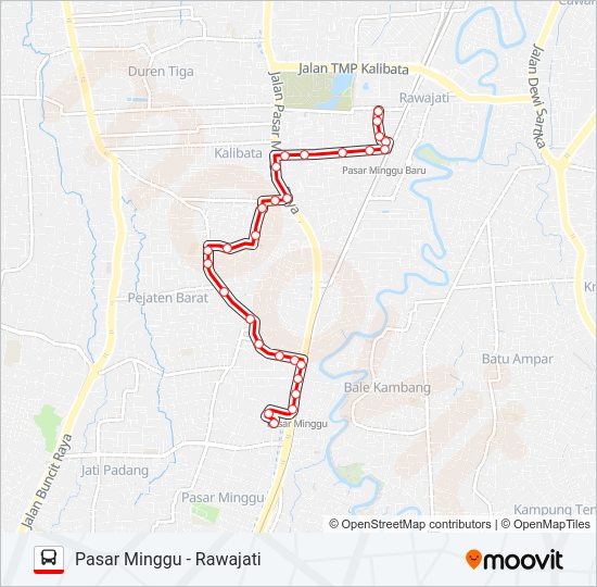 S05 Bus Line Map